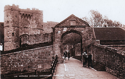 Entrance gateway about 1920