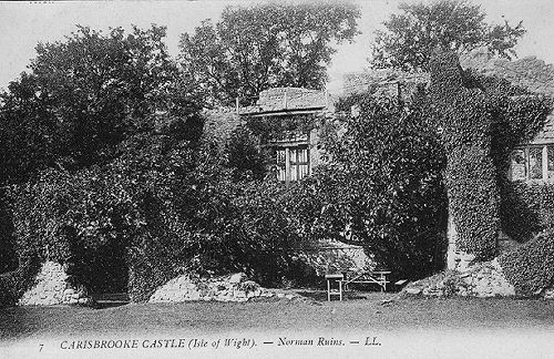 Carisbrooke Castle Norman ruins